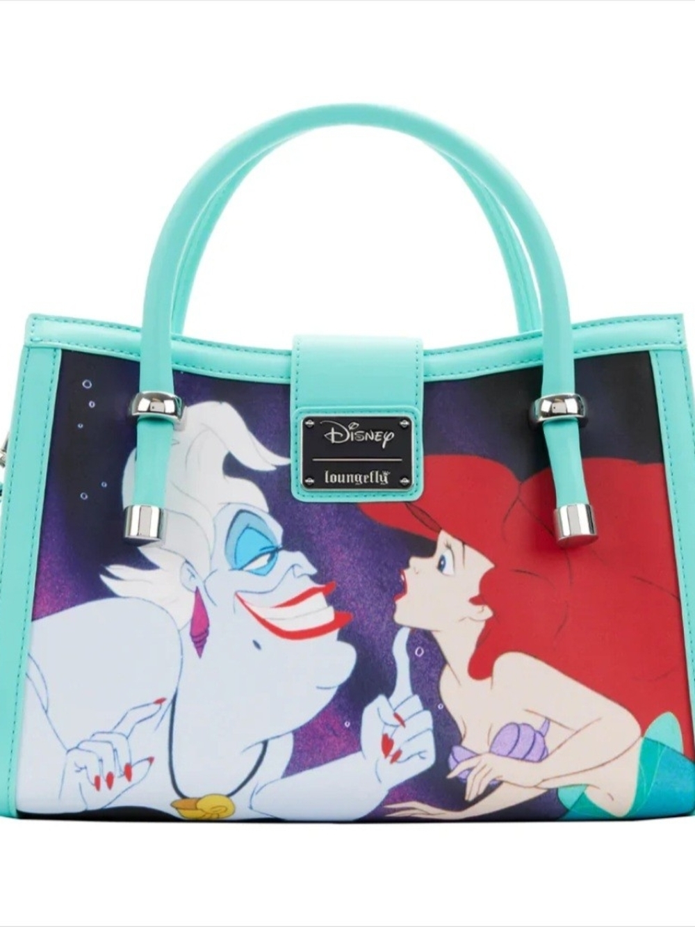 Loungefly Disney The Little Mermaid Princess Scenes Purse - NWT